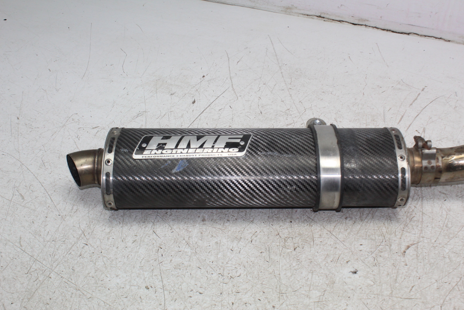 0102 SUZUKI GSXR1000 HMF EXHAUST PIPE MUFFLER SLIP ON CAN SILENCER eBay