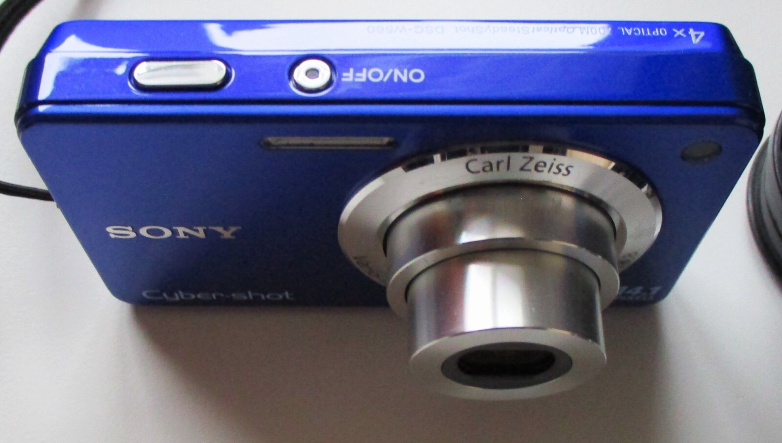 Sony Cybershot DSCW560 digital camera with charger case and 16gb sd