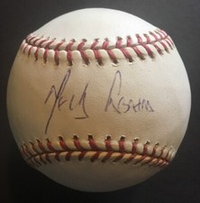 Melky Cabrera Signed Official Mlb Baseball Pirates Chasky Agent Mc Holo Coa Auto