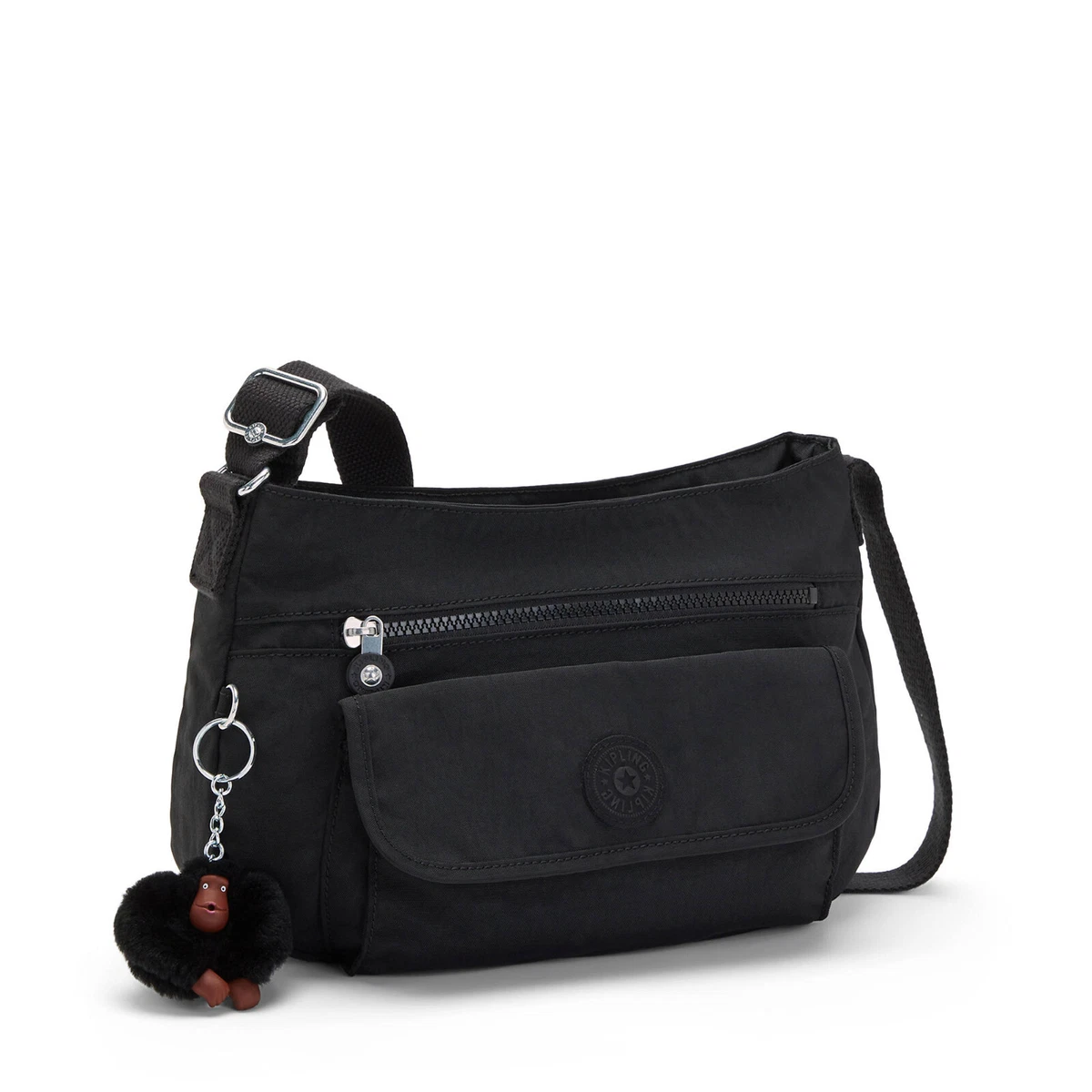 Kipling Women s Syro Crossbody Handbag Black Tonal NWT
