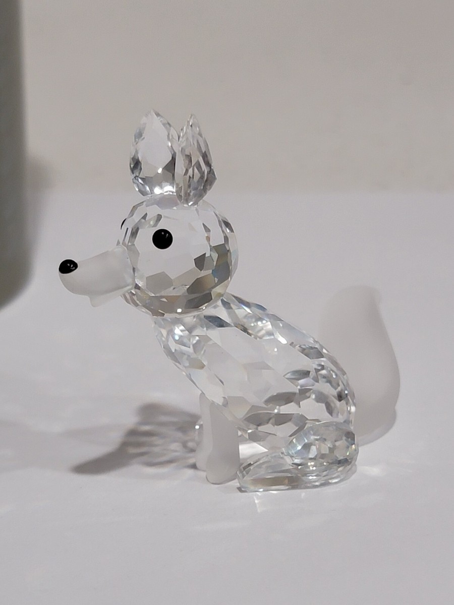 Swarovski Crystal Large Fox 7629 NR 070 000 7629NR70 Figurine | eBay