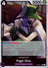 Page One - OP01-112 - Rare - English - One Piece TCG OP-01