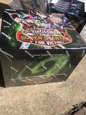 Yu-Gi-Oh! TCG Super Starter V For Victory Booster Box 1st Edition NEW  SEALED BOX