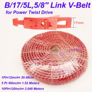 adjustable link v belt