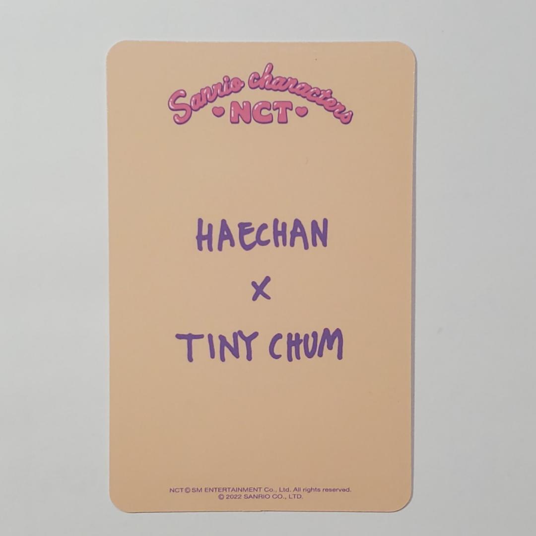 NCT X SANRIO Haechan 2ND B VER. OFFICIAL PHOTOCARD nct 127