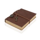 Faux Leather Cover Notebooks Blank Diaries