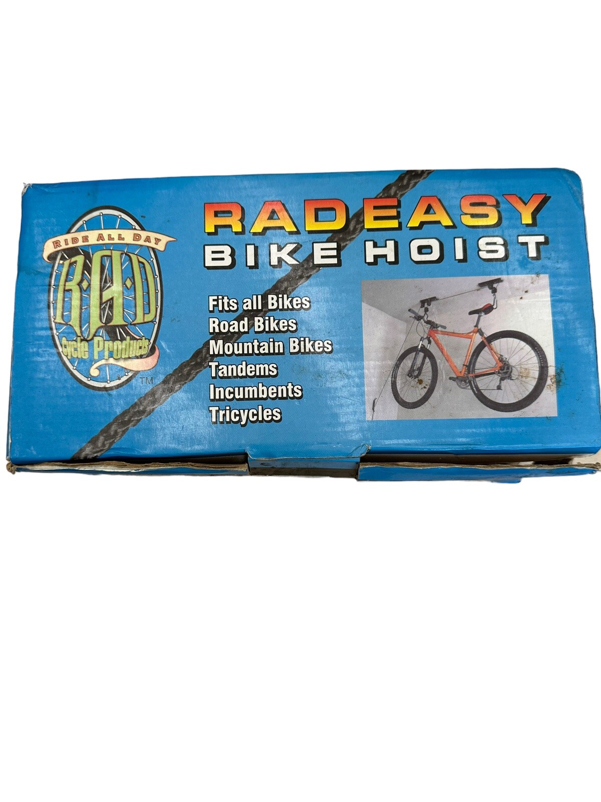 *NEW* RAD CYCLE PRODUCTS RAD EASY BIKE HOIST, Maximize your storage