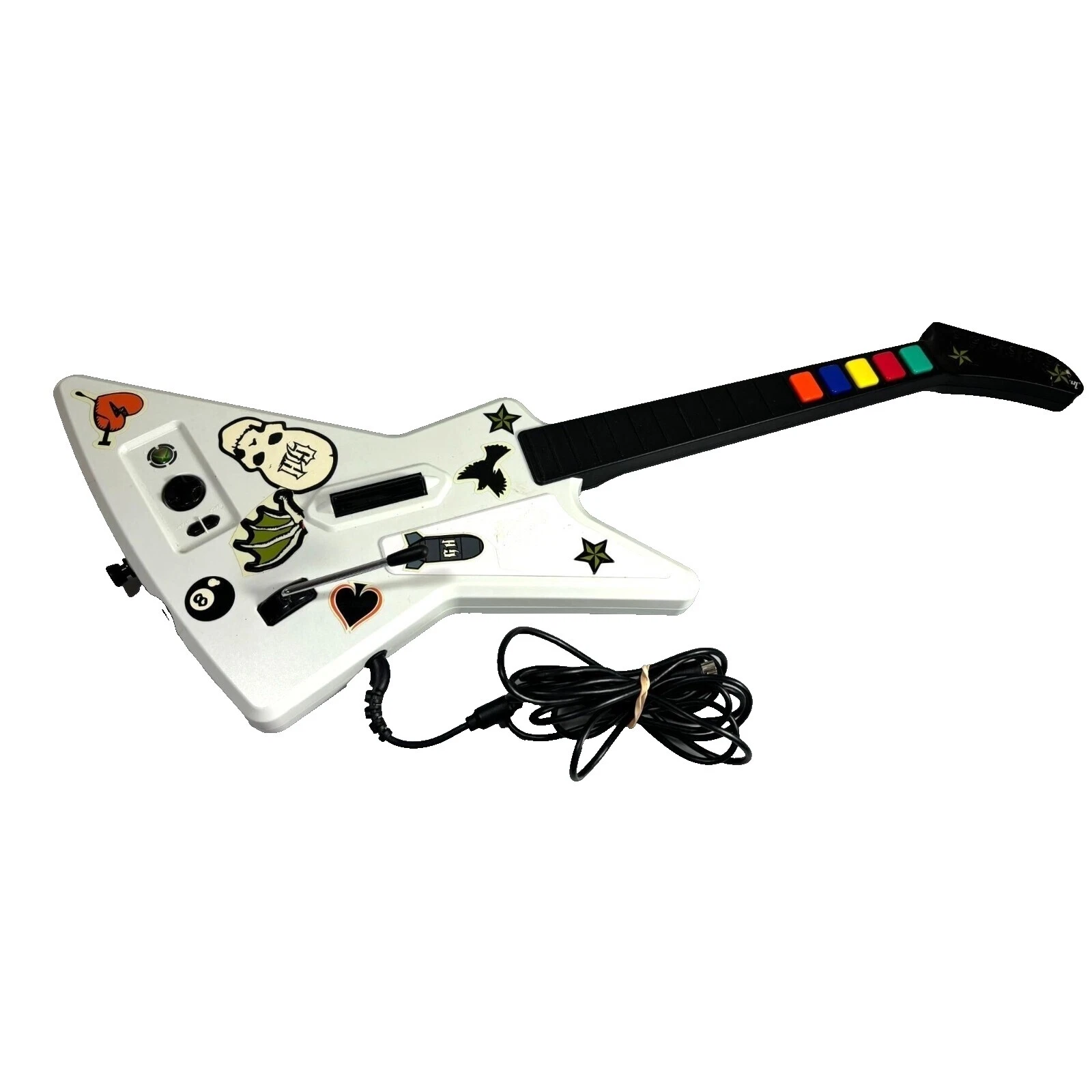 Controladores de videojuegos de guitarra RedOctane Blanco