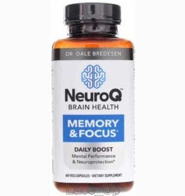 Lifeseasons NeuroQ Memory & Focus 60 Veg Caps *** Expire 2028 ***