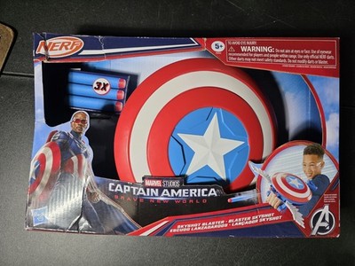 Marvel Studios Captain America: Brave New World Nerf Skyshot Blaster&Shield***