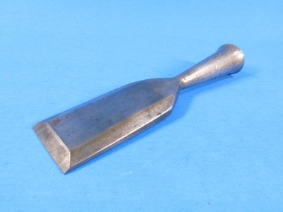 1-3/4'' Pexto socket style bevel edge wood chisel needs handle & restoration