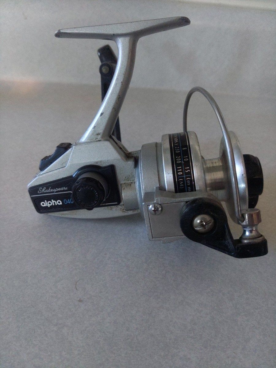 alpha shakespeare fishing reel for sale Spinning 70 The graphite composite rod provides a balance of sensitivity and durability Shakespeare Alpha Spinning Reel