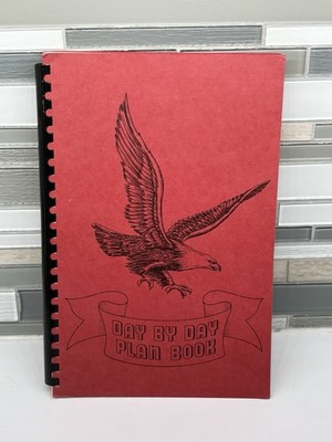 Vintage Teacher Day-by Plan Book Hammond Childrens Morality Code Hutchins UNUSED