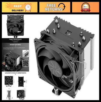High-Performance 92mm CPU Cooler, PWM Quiet Fan, Intel LGA1700/1150/1151/1200, A