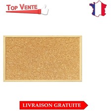 Tableau d'Affichage Personnalisable en Liège avec Accessoires de Montage Inclus