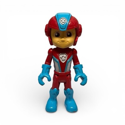 Paw Patrol Mighty Pups Jet Ryder Figur, rot und blau selten