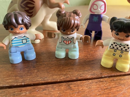 lego duplo mini figs figures t rex dino deer toddler heart pug dog kids girl boy - Picture 2 of 3