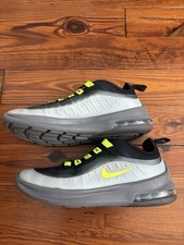 Nike Air Max Youth Athletic Shoes Size 5Y AH5222-012 Black/Gray/Neon Green