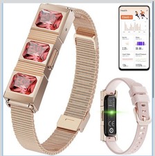 Woman’s Smart Bracelet w/2 Bands HR BLOOD OXYGEN HRV Fitness Monitor