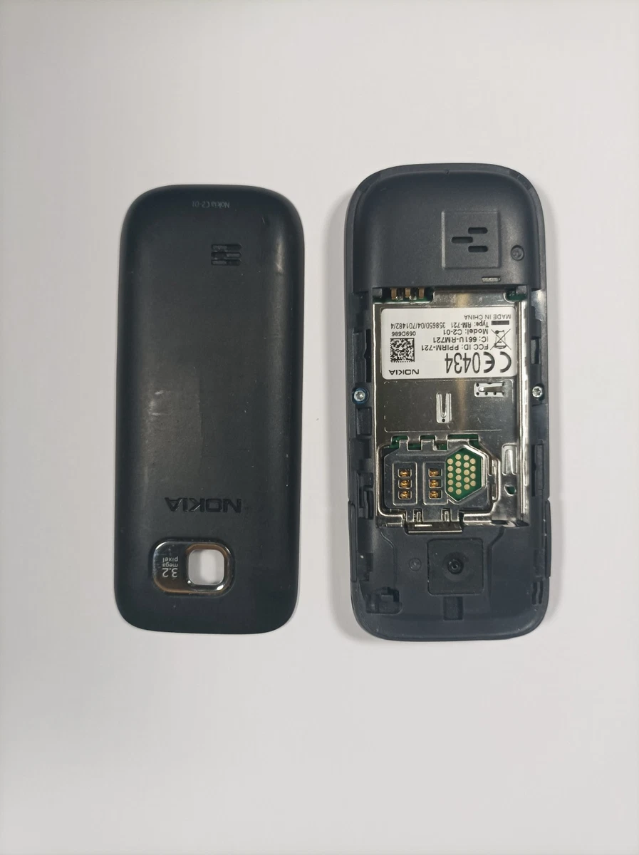 Nokia C2-01 - Handy Schwarz - Nur Ersatzteil/ungetestet/defekt