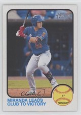 2022 Heritage Minor League Edition Playoffs Final Stretch Jose Miranda #109 0bt4