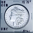 1878 S BU GEM MORGAN SILVER DOLLAR UNC MS+++ U.S. MINT RARE COIN 8161