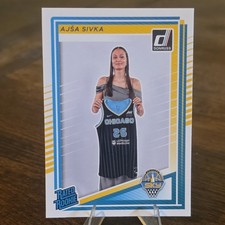 2025 Panini Donruss WNBA Rated Rookie Ajsa Sivka #93 Chicago Sky Basketball Card