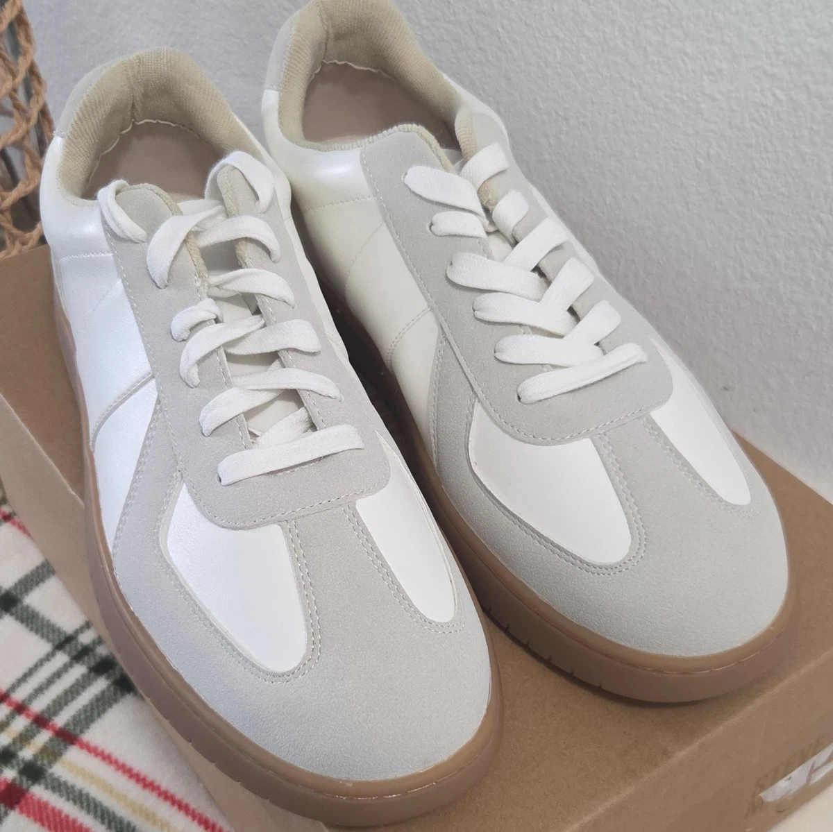 Rare‎ Vintage Steve Madden Mens Gray Leather Sport Loafer Sneakers Y2K Size 16 STEVE MADDEN Styxx Vintage Y2K Rare Mens Leather Casual  main image 4