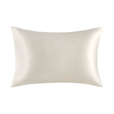 Standard Mulberry 100% Silk Pillowcase Ivory