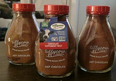 Silly Cow Farms, Mix Hot Chocolate Peppermint Twist, 16.9 Ounce Exp. 2/28