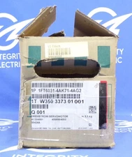 NOS SIEMENS BRUSHLESS SERVO MOTOR 1FT6031-4AK71-4AG2 2-4A 282V RPM 6000-9700 1YR