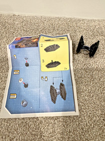 LEGO 3219 Mini TIE Fighter Star Wars (2002) w/ Original Instructions &ndash; Complete