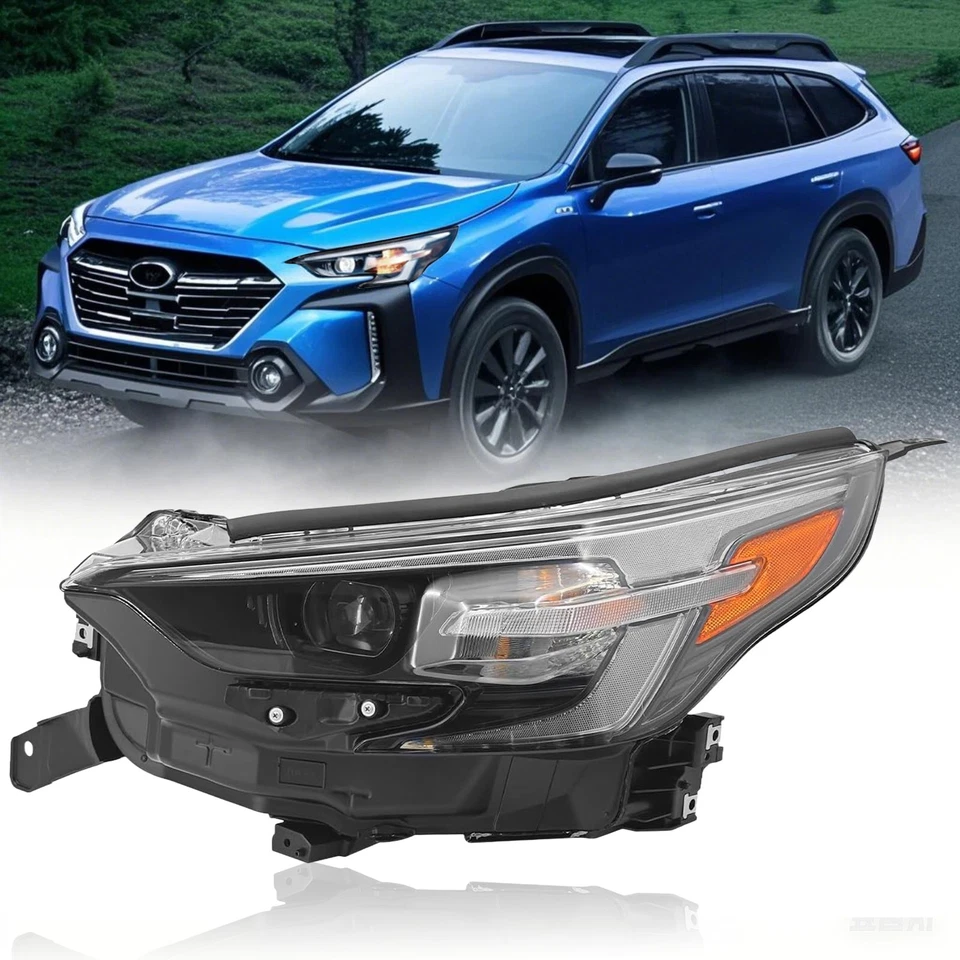 Left Driver Head Light W/ AFS LED Lamp For 2023-2025 Subaru Legacy Outback - Imagem 4 de 4