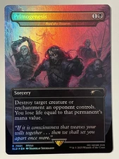 Primogenesis Feed the Swarm Secret Lair Final Fantasy Rainbow Foil NM 7001 