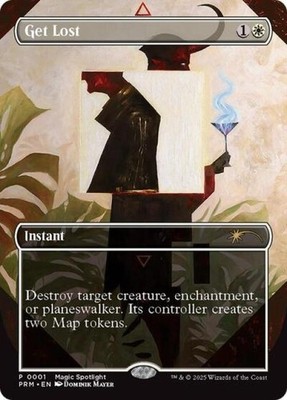 MTG English Get Lost NM Foil Promos: Unique and Miscellaneous