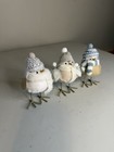 Mini Winter Birds Target Wonershop Set of 3 with Hats and Scarves Seasonal Decor — photo 2
