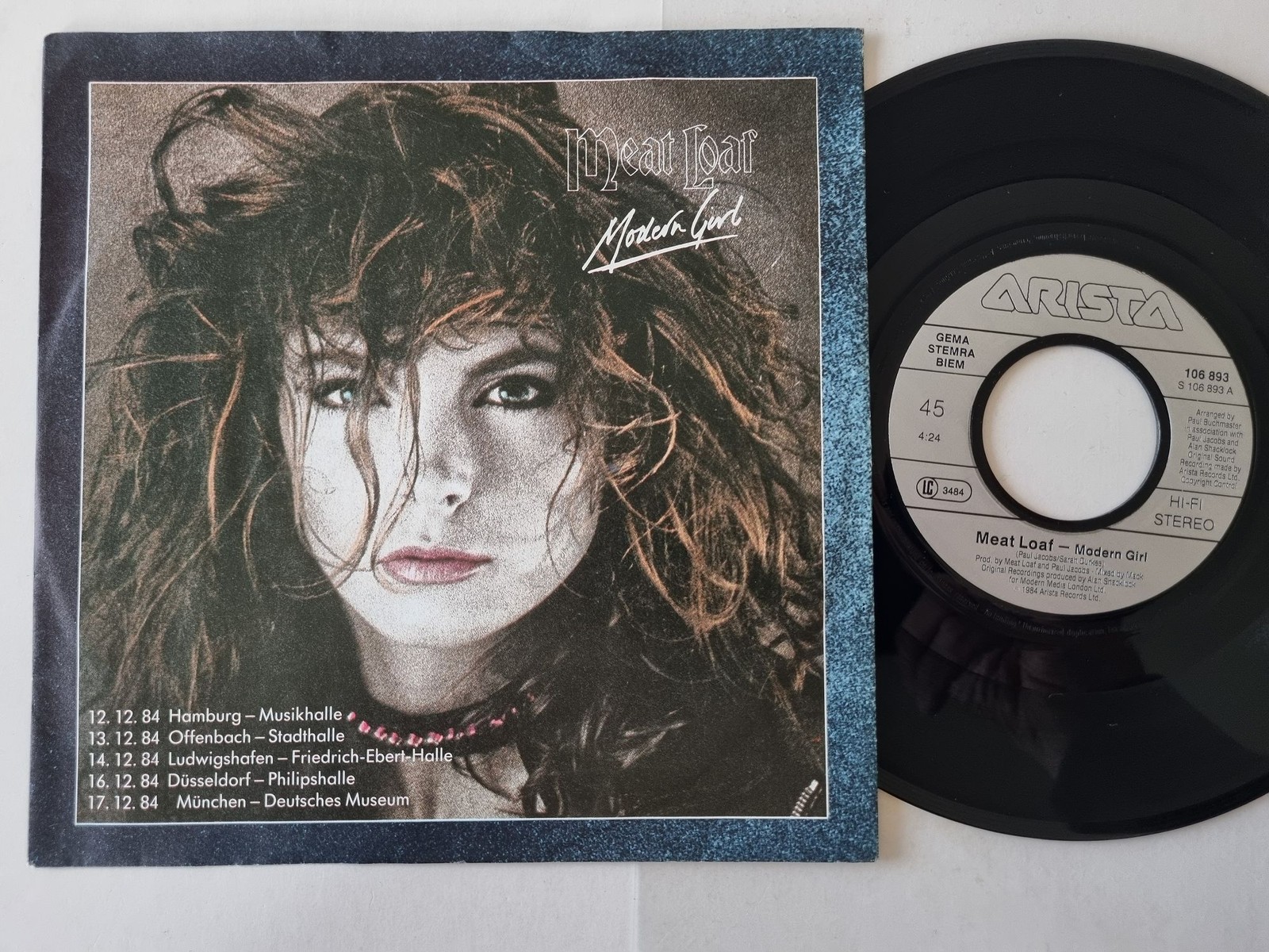 Meat Loaf - Modern Girl 7'' Vinyl Germany