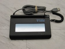 Topaz Systems T-LBK460-HSB-R SigLite LCD 1x5 Black Signature Capture Pad