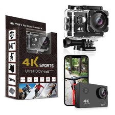 Pro Xtreme 4K Action Camera Ultra HD Waterproof Video Camera with WiFi