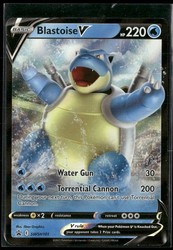 Blastoise V SWSH101 Sword & Shield Black Star Promo Holo