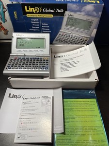 LINGO Global Talk GT-1 Talking Language Translator 10 Languages NEW-OPEN BOX