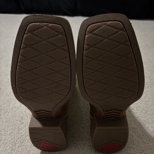 Justin Boots Herren 13D Canter Clay Braun Wasserbüffel Eckige Zehe SE7515 Cowboy - Bild 13 von 14