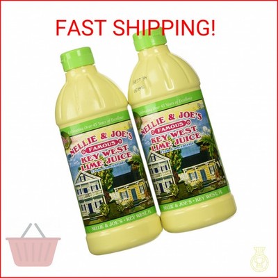 Nellie & Joes Juice Key West Lime, 2 Pack (16 ounces)
