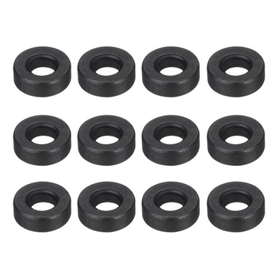#ad #ad 12 Pcs Carbon Steel Flat Washer Fits M6 x 14mm x 5mm Black Washer Fits AU $14.07