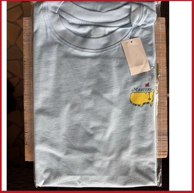 2026 Masters Clubhouse short sleeve light blue color 2 side T Shirt VK11671