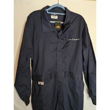 FR Coveralls LARGE NWT Navy Blue Flame Resistant ATPV Rating 13.2 PIP