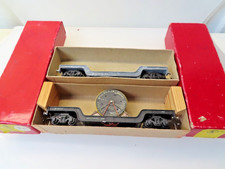 Vintage TTR TRIX 00 gauge Weltrol wagon collection boxed x 2 ..*