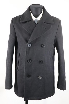 L.O.G.G. schwarzer Kurzmantel Herbst/Winter Gr.M Wolle Nylon