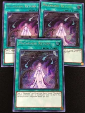 Yugioh Mayakashi Return HISU-EN038 1st Secret x3 (NM)
