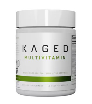 Kaged Multivitamin Capsules 60 Veggie-based Supplement